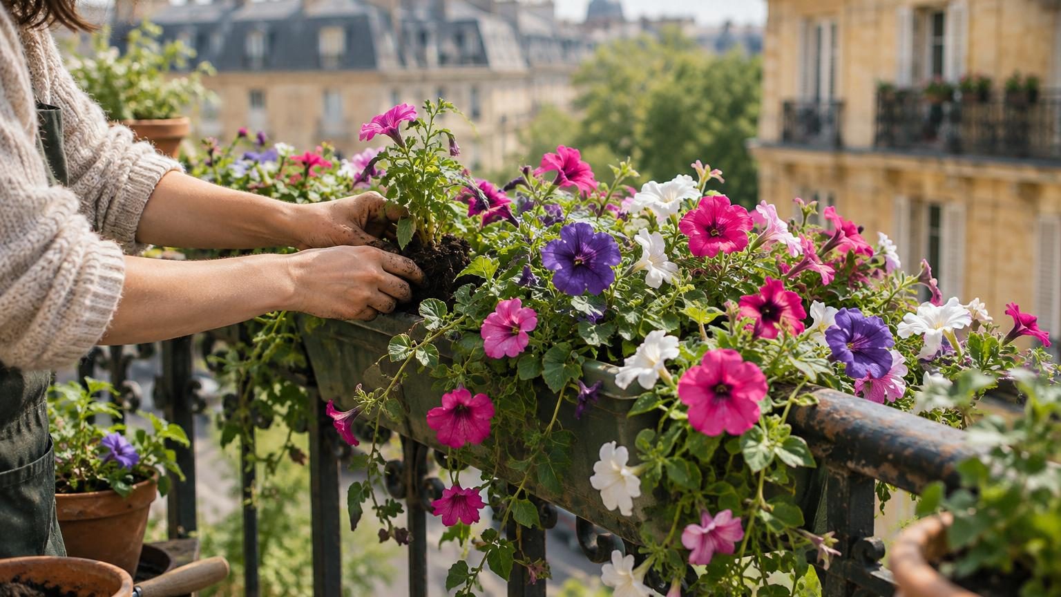 Cette petite fleur retombante transforme une balconnière en cascade de couleurs : le geste à ne pas rater au printemps