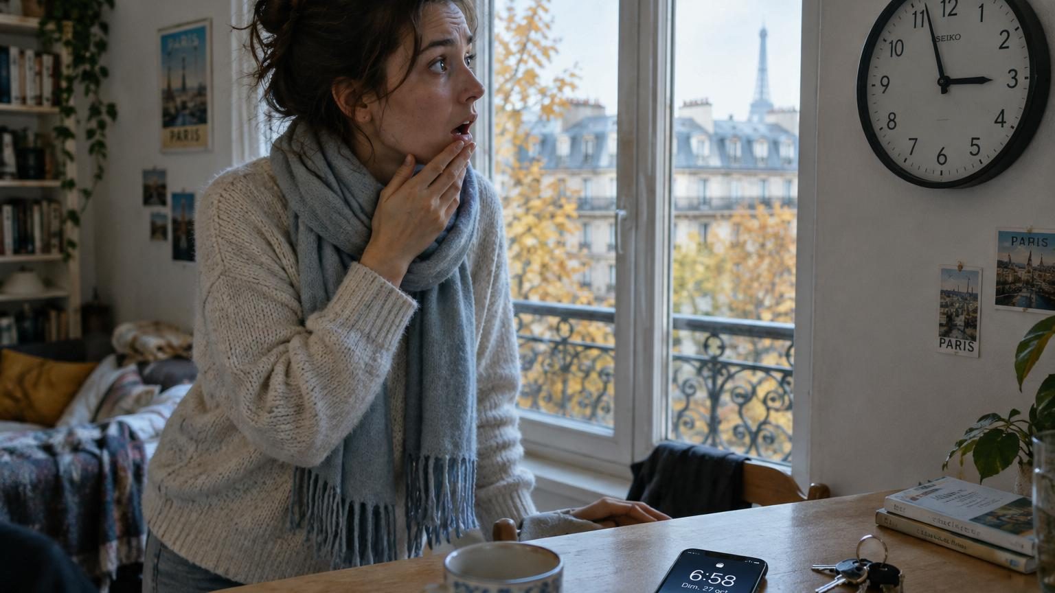 Changement d'heure 2026 : le passage à l'heure d'hiver arrive plus tôt que prévu en octobre
