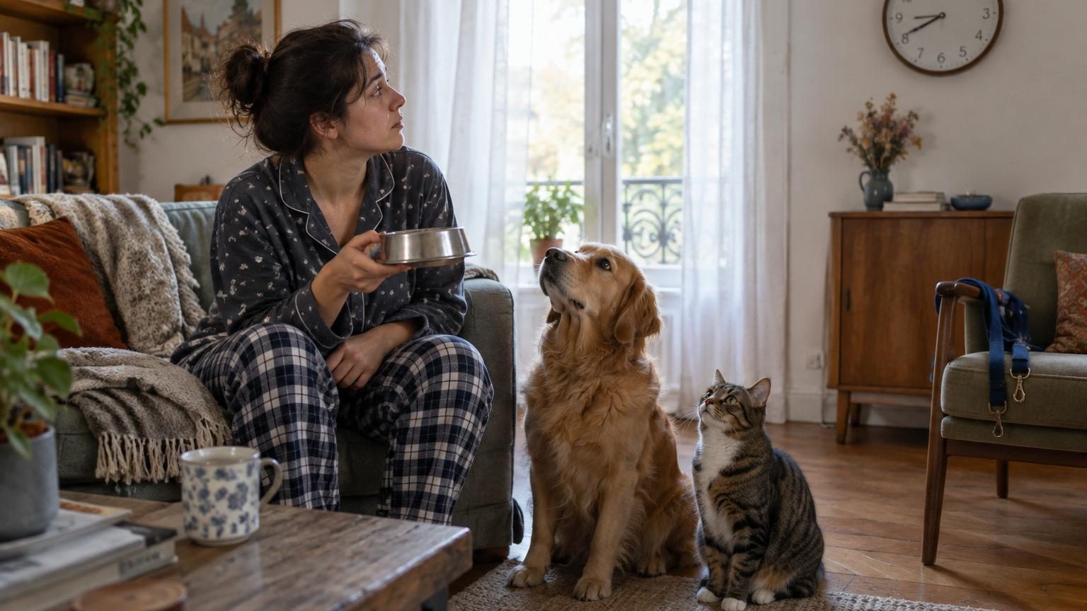 Changement d'heure 2026 : vos chiens et chats s'en aperçoivent aussi, voici ce qui change dans leur routine