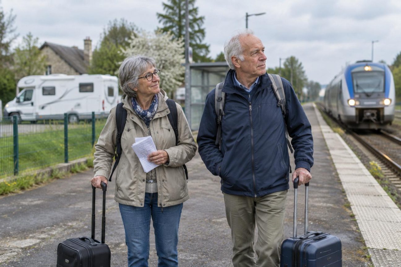 « Chaque départ devenait une véritable organisation » : après sept ans en camping-car, ce couple de retraités décide finalement de voyager sans véhicule aménagé
