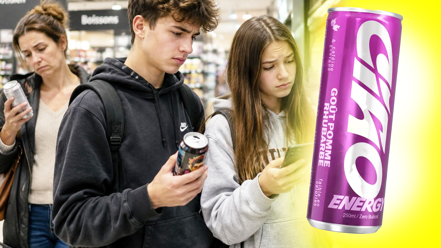 Ciao Energy, la boisson de Squeezie, Léna Situations et Inoxtag : les nutritionnistes sont unanimes, ce n&rsquo;est pas la caféine naturelle qui pose problème