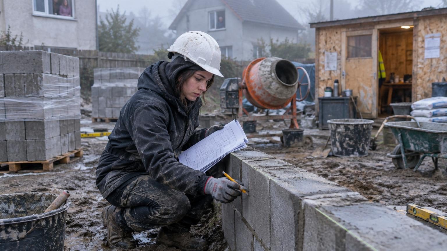 Cindy Mora construit sa maison en blocs : les coulisses d'un chantier totalement hors norme