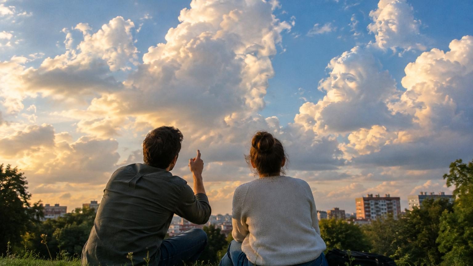 Combien de visages voyez-vous dans ces nuages ? Ce que votre réponse révèle sur votre façon de penser