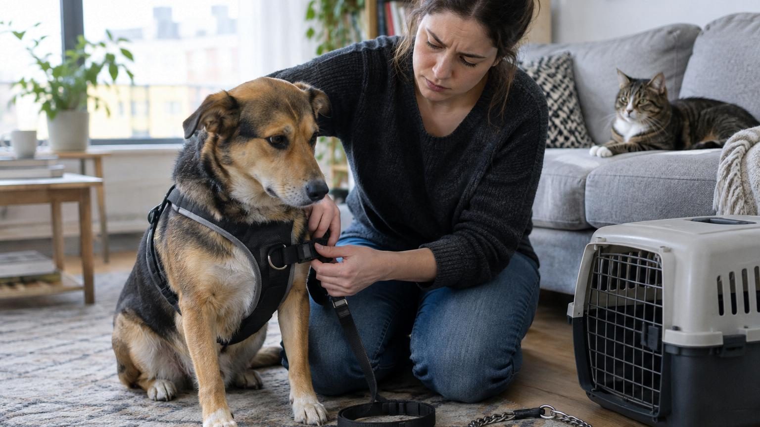 Confirmé par la loi sur le bien-être animal : interdiction pour les propriétaires de chiens et de chats d'utiliser tout accessoire limitant leurs mouvements, sous peine d'amende