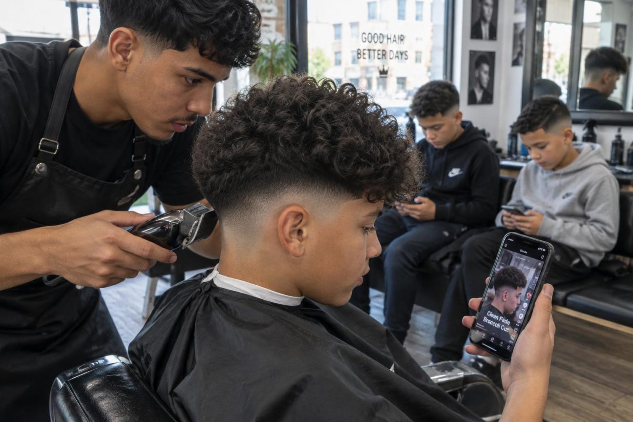 Coupes à 100 euros, permanentes et dégradés bas : pourquoi les garçons de la génération Alpha sont obsédés par leurs cheveux