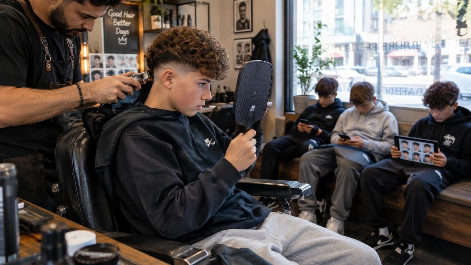 Coupes à 100 euros, permanentes et « low taper » : pourquoi les garçons de la génération Alpha sont obsédés par leurs cheveux