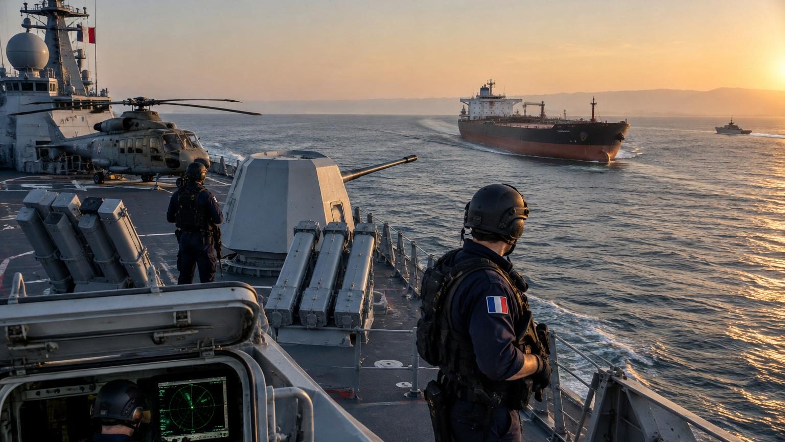 Crise à Ormuz : « Ce que la marine française a fait, aucune autre en Europe n'aurait pu le faire », estime un expert