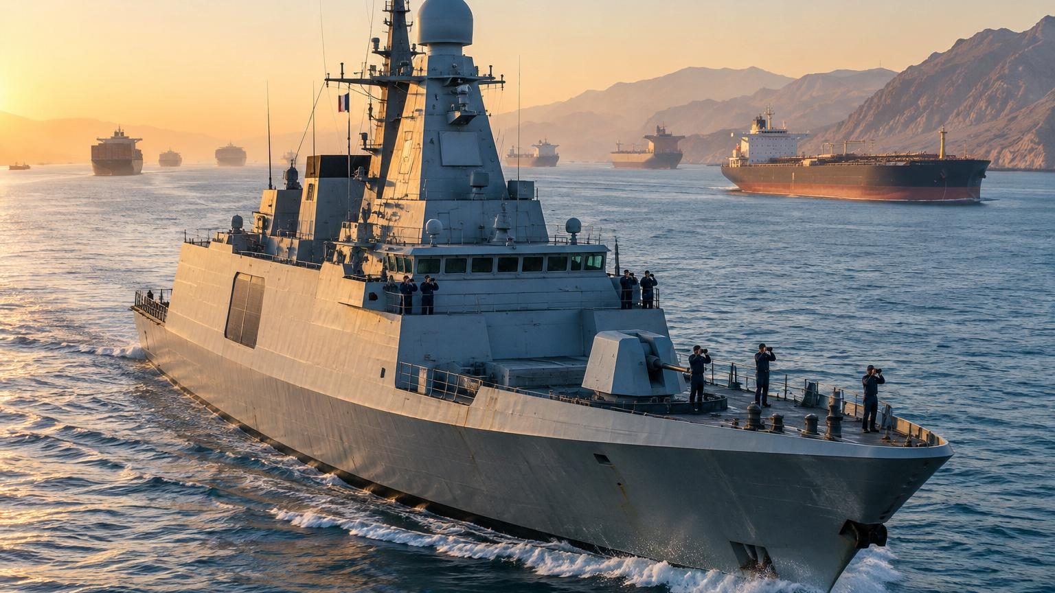 Crise d'Ormuz : « Ce que la marine française a fait, aucune autre en Europe n'aurait pu le faire », analyse un expert en risques internationaux