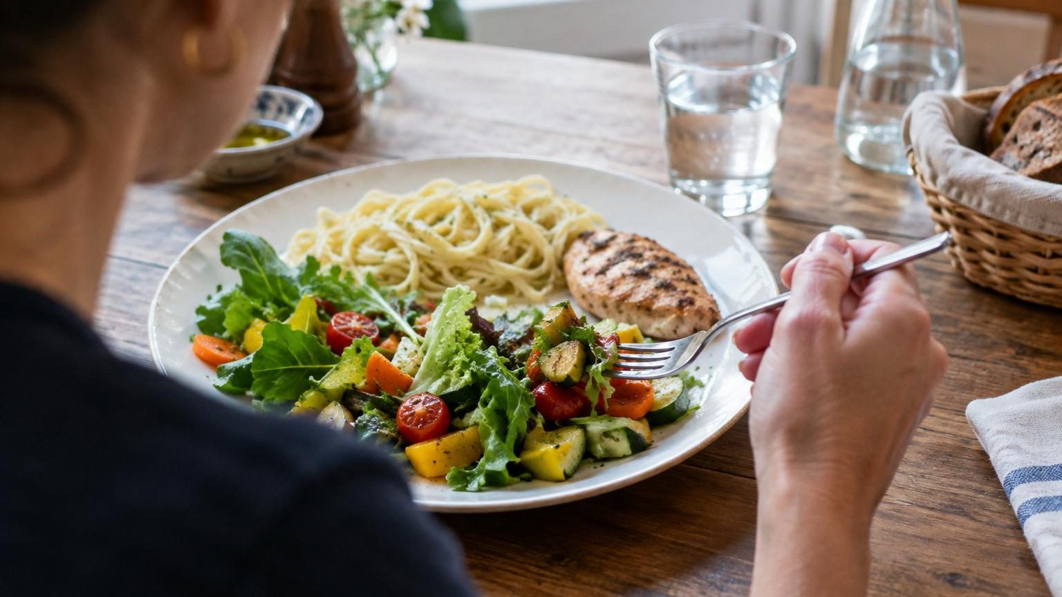 D'abord les légumes, ensuite les pâtes : l'ordre dans lequel vous mangez compte plus que vous ne le pensez