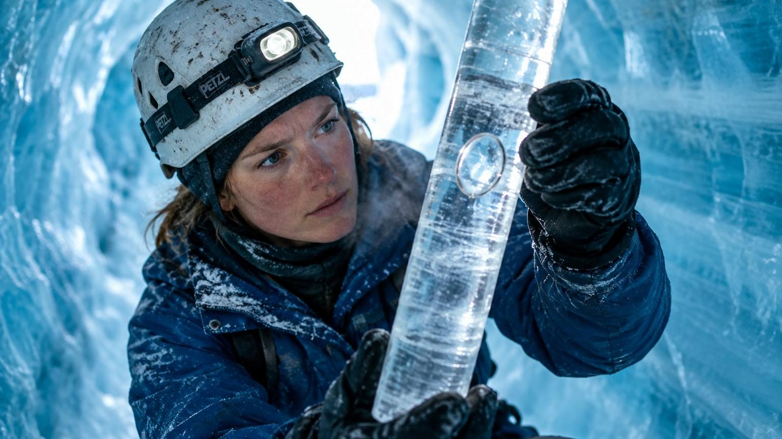 Dans un glacier vieux de milliers d’années, une bulle d’air raconte les conditions climatiques d’une époque disparue