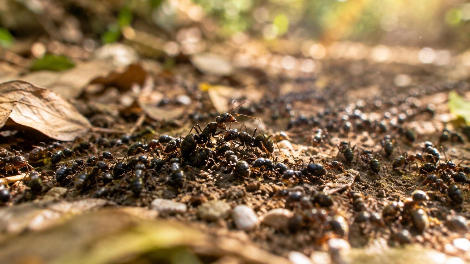 Dans une colonie de fourmis, quelques individus seulement peuvent suffire à modifier le comportement de milliers d’autres