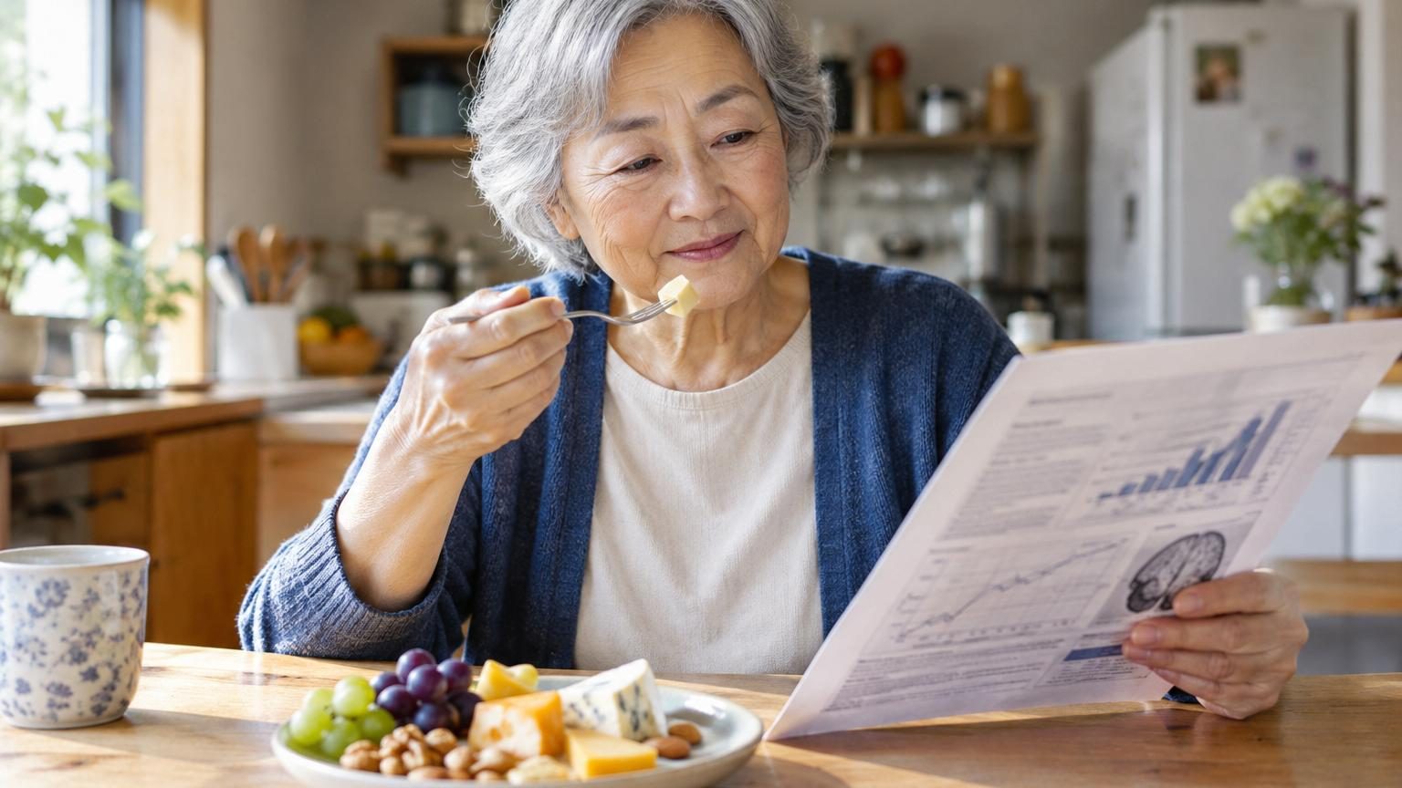 Démence : manger du fromage régulièrement pourrait protéger le cerveau, selon une vaste étude japonaise