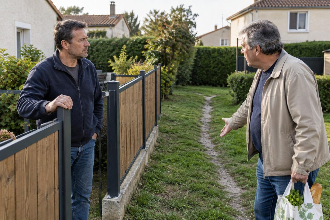 Depuis dix ans, son voisin passe par son terrain pour rejoindre sa maison : quand il décide enfin d'installer une clôture, il découvre que l'habitude peut avoir des conséquences juridiques
