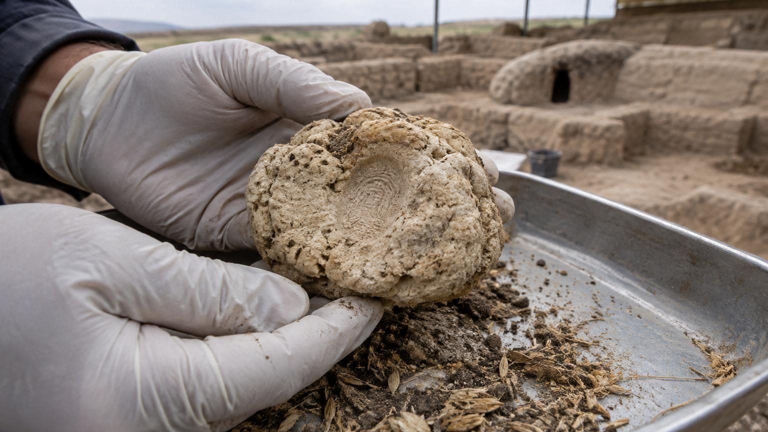 Des archéologues découvrent un pain vieux de 8 600 ans en Turquie : ce morceau de pâte jamais cuit pourrait être le plus ancien pain fermenté du monde