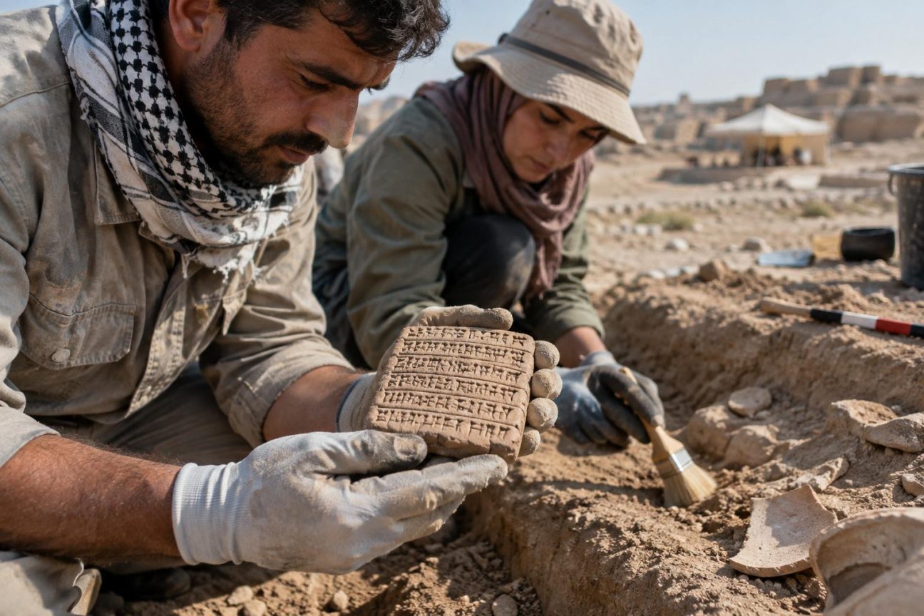 Des archéologues exhument en Irak le plus vieux contrat de travail du monde : il date de 2 100 av. J.-C. et fixe déjà le salaire