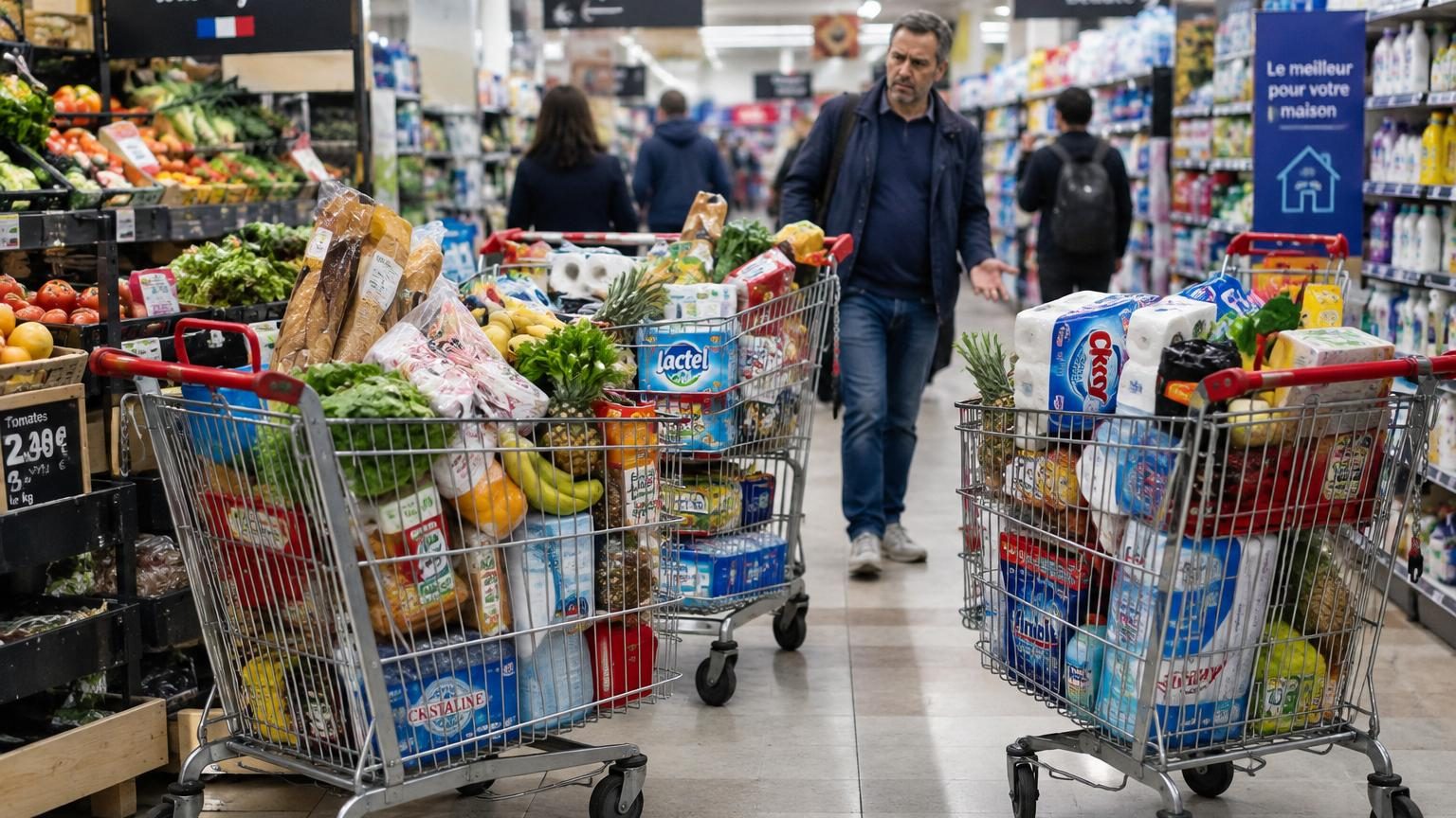 Des caddies pleins abandonnés en plein rayon : les experts de la grande distribution expliquent pourquoi
