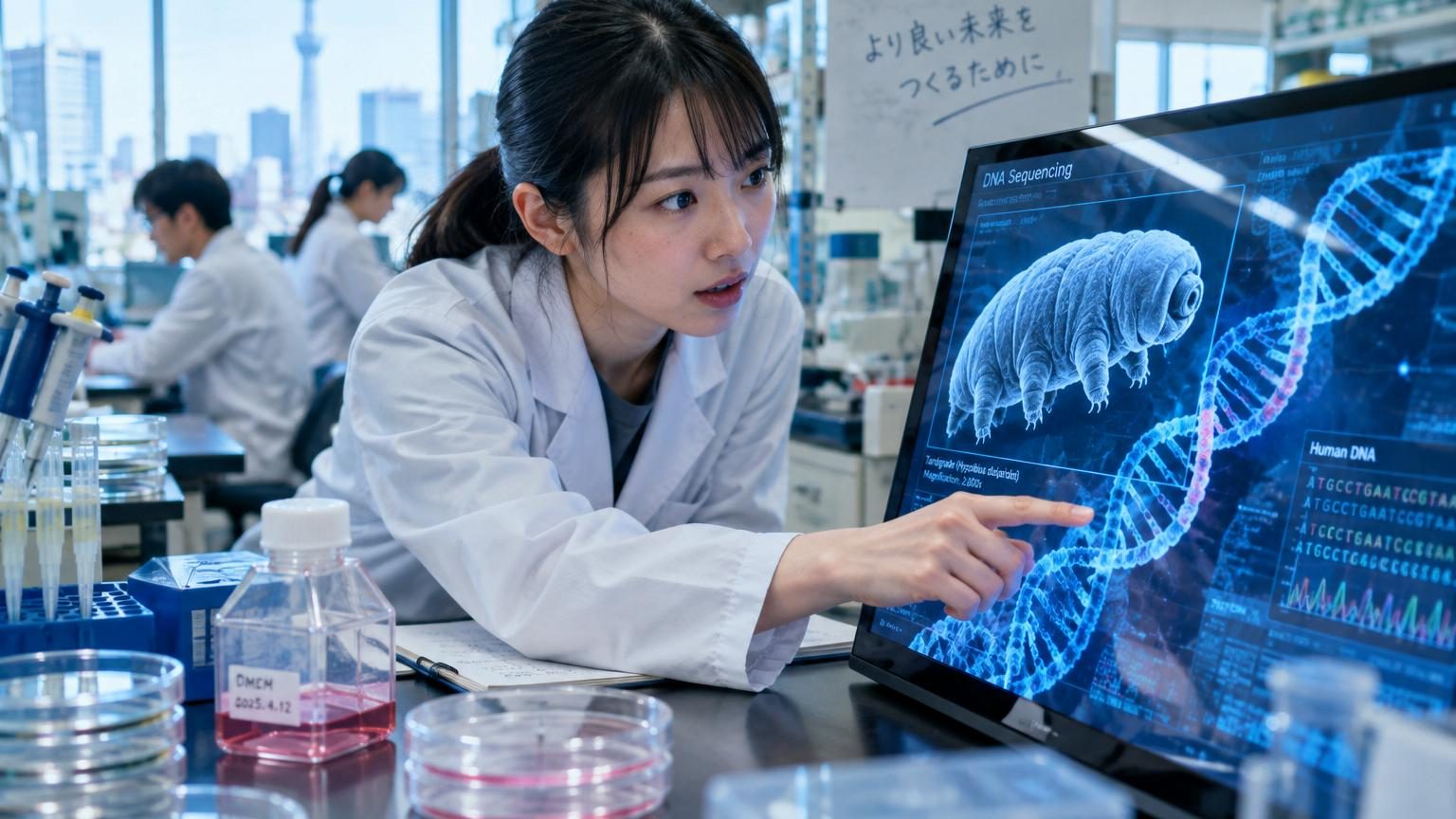 Des chercheurs de Tokyo insèrent le gène d'un tardigrade dans des cellules humaines : notre ADN gagne une protection que l'évolution ne nous avait jamais donnée