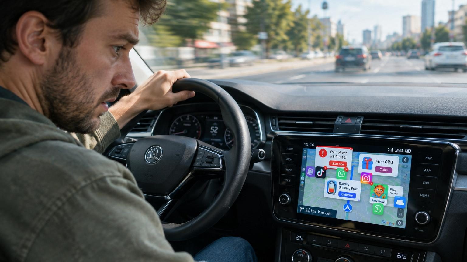 Des chercheurs découvrent un malware caché dans l'écran de voitures : voici ce qu'il fait à votre insu pendant que vous conduisez