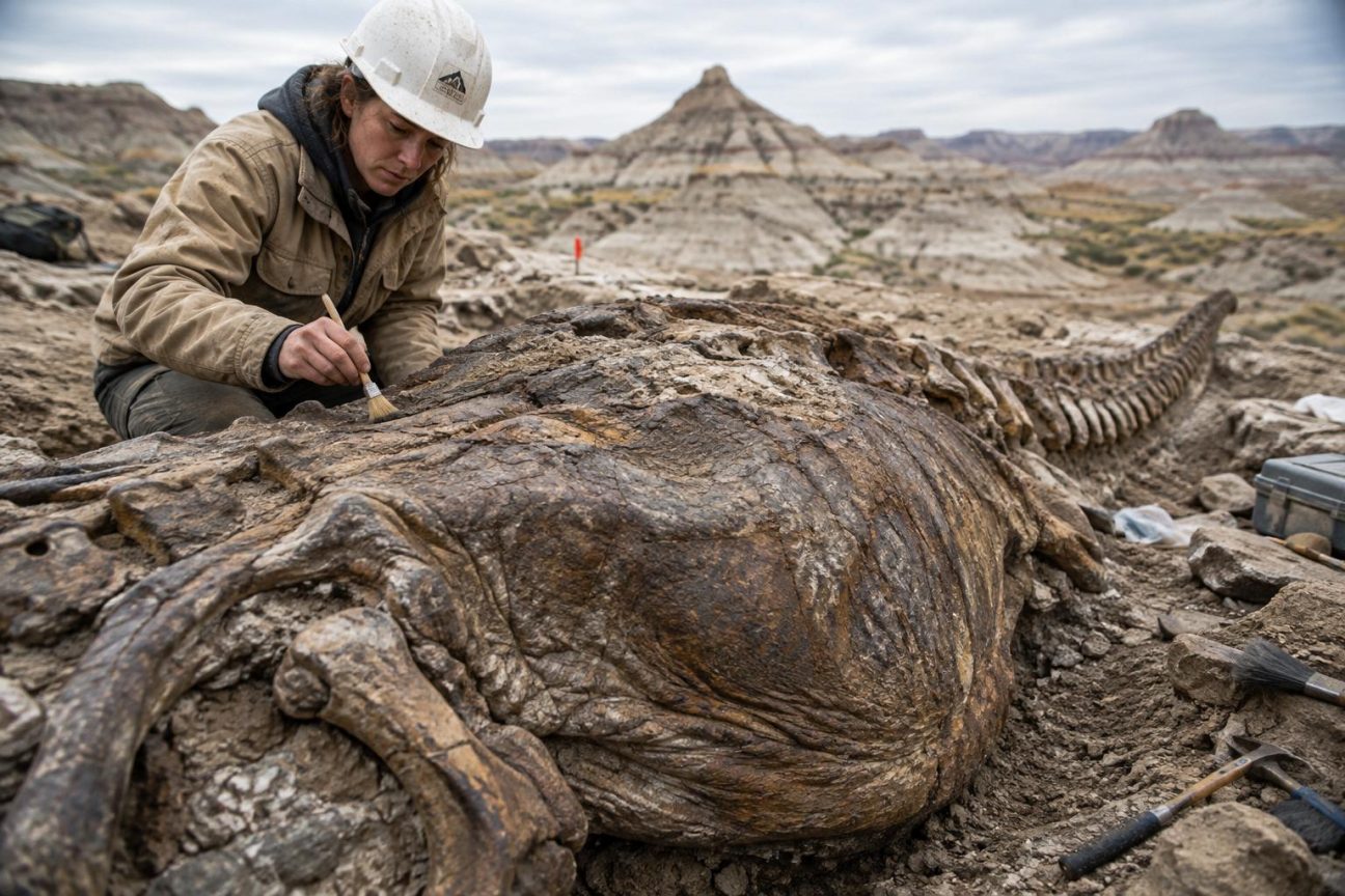 Des dinosaures retrouvés « momifiés » aux États-Unis : ce ne sont ni les hommes ni le désert qui les ont conservés 66 millions d'années