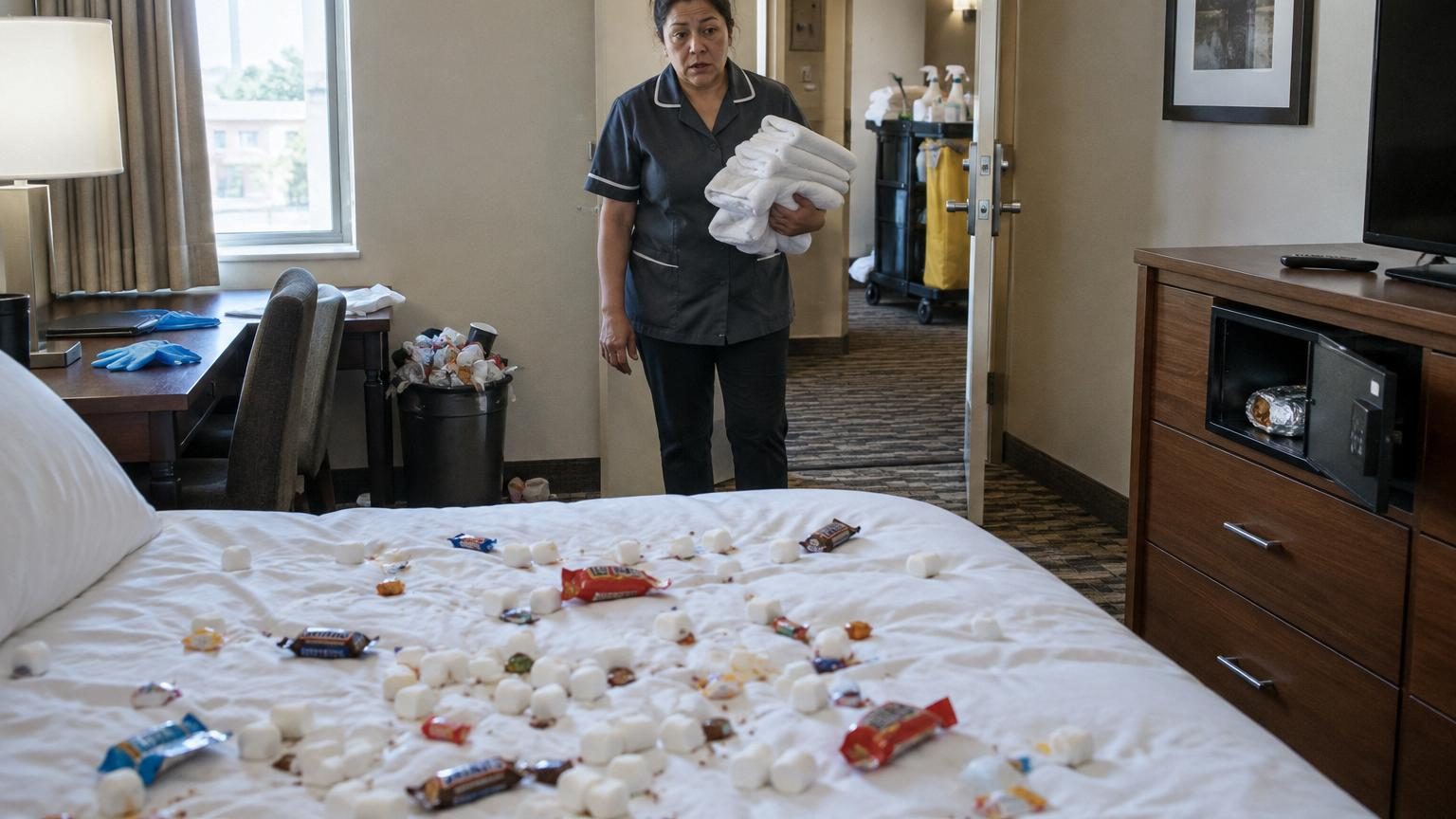 Des employés d'hôtel racontent le pire qu'ils aient trouvé dans les chambres : ce n'est pas toujours la saleté qui les choque