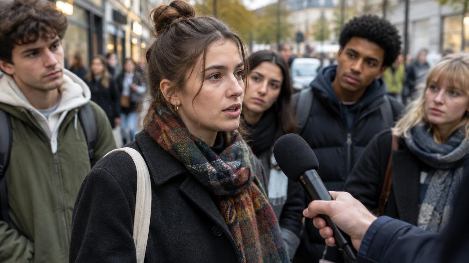 Des jeunes interrogés dans la rue sur leur vote aux élections du 29 novembre : leur réponse est sans détour