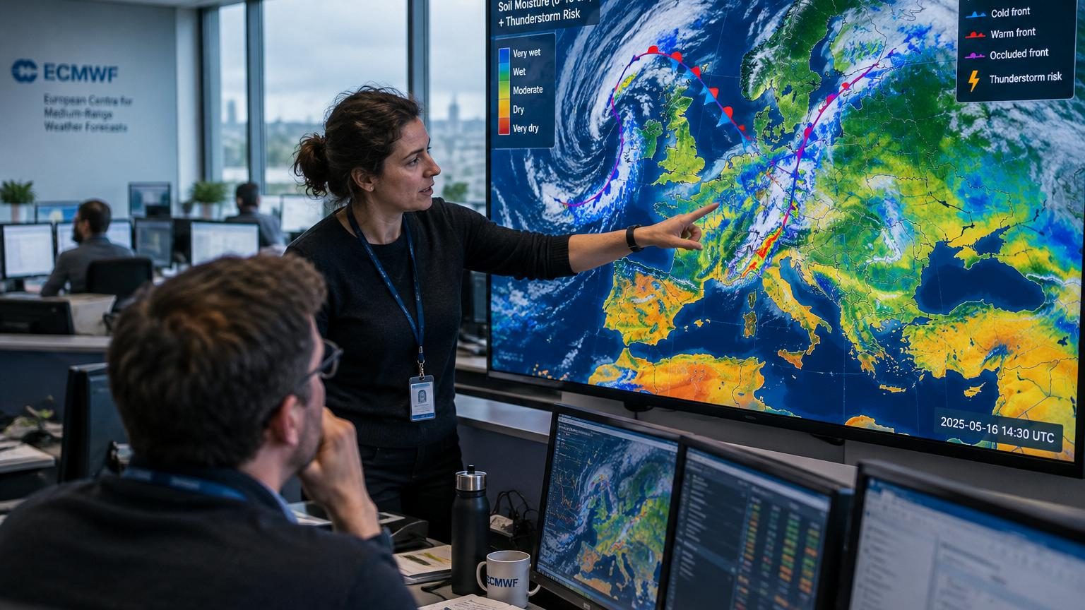 Des satellites mesurent l&rsquo;humidité des sols : les orages sont désormais prévisibles 2 à 5 jours à l&rsquo;avance