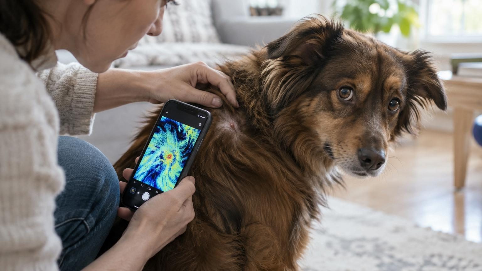 Détecter les tiques sur son chien : la fonction cachée de votre téléphone qui rend la fouille du pelage bien plus rapide