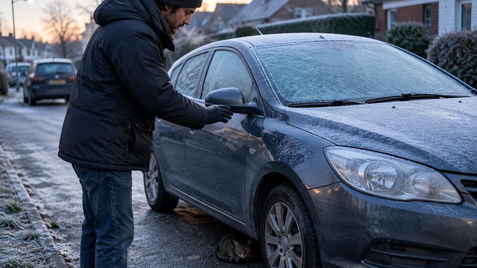 Deux coups sur le capot avant de tourner la clé : le geste de trois secondes que les refuges réclament dès les premières nuits froides