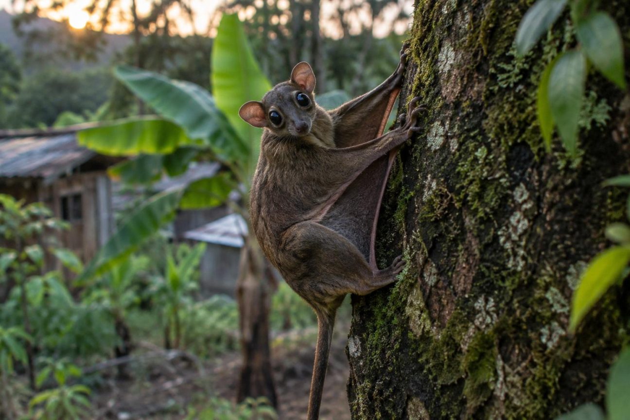 Disparu depuis 6 000 ans selon les scientifiques : ce petit marsupial planeur réapparaît vivant sur des photos prises en Papouasie