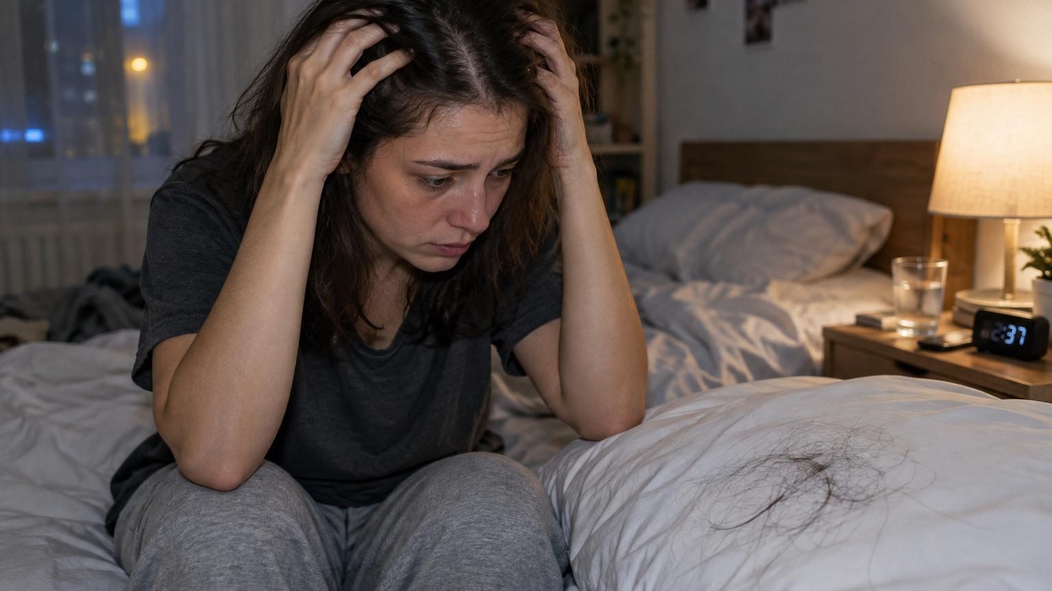 Dormir mal fait-il tomber les cheveux ? Plusieurs études relient le manque de sommeil à l'accélération de la chute