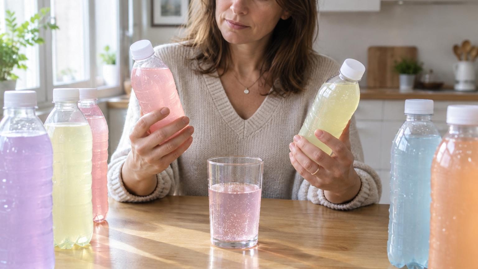 Eaux aromatisées en bouteille : ce que révèlent les experts de 60 Millions de consommateurs sur leur composition et leurs traitements
