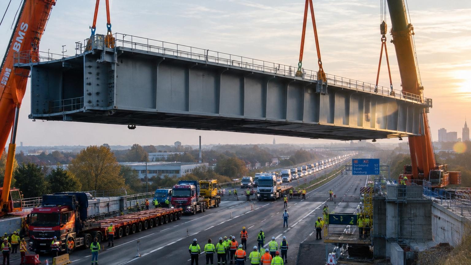 Eiffage décroche le contrat d'un colosse d'acier de 7 400 tonnes : il sera posé sur l'un des axes les plus stratégiques d'Europe