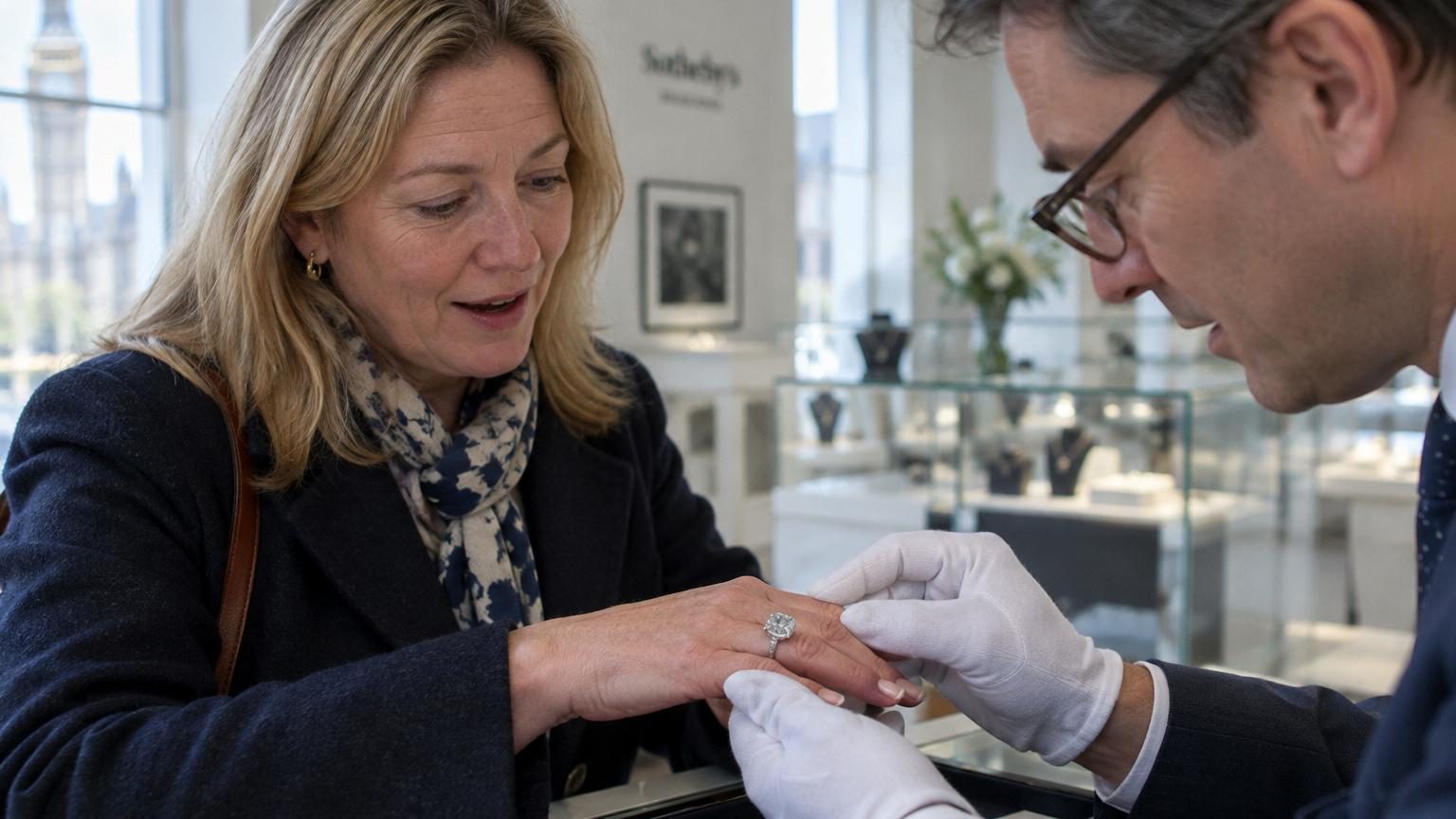 Elle achète une bague dans une brocante pour quelques euros : trente ans plus tard, le diamant est estimé à 350 000 dollars