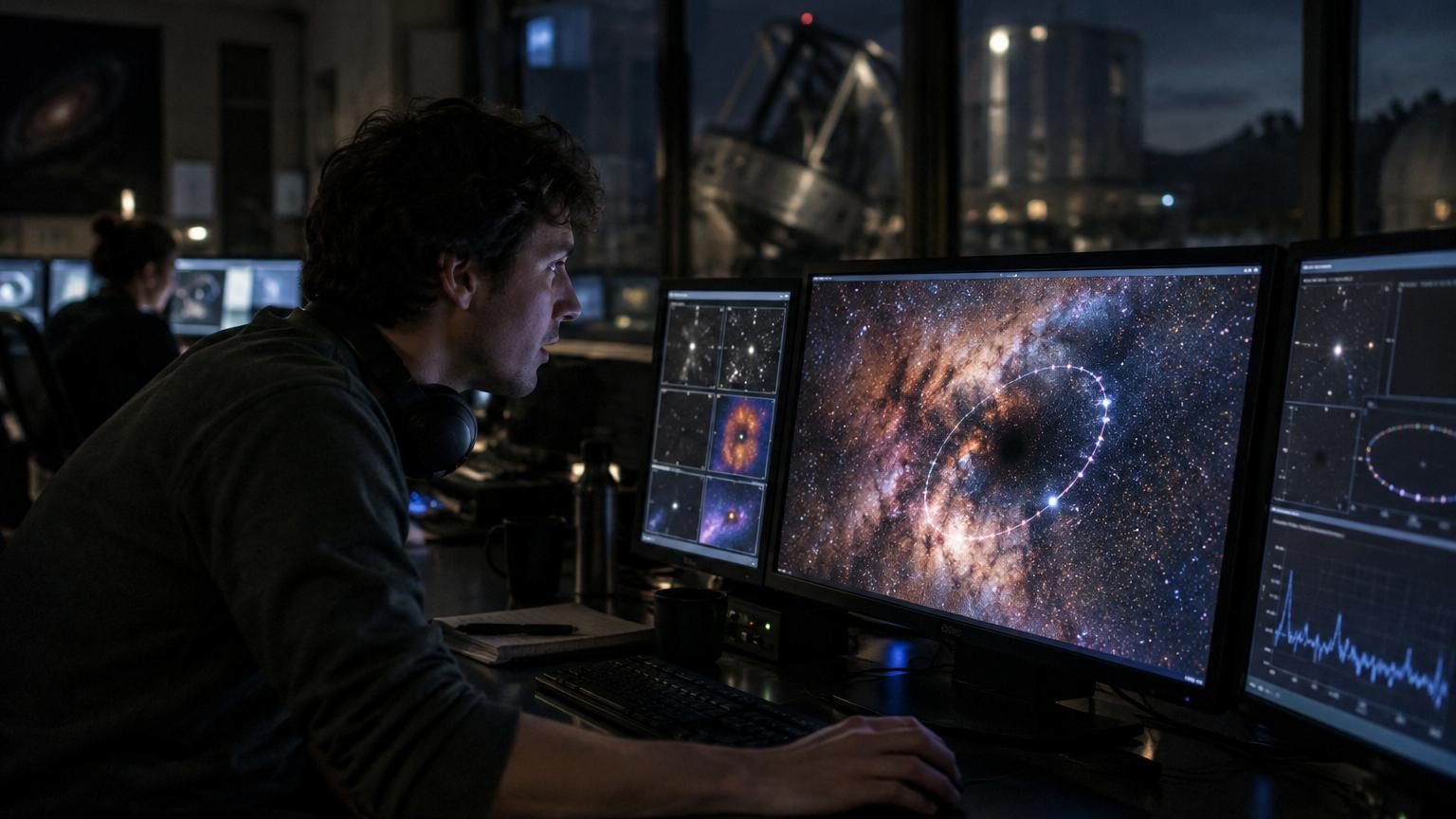 Elle file à 8 000 km par seconde, soit Paris New York en une fraction de seconde : les astronomes ont mesuré jusqu'où cette étoile frôle le trou noir de notre galaxie