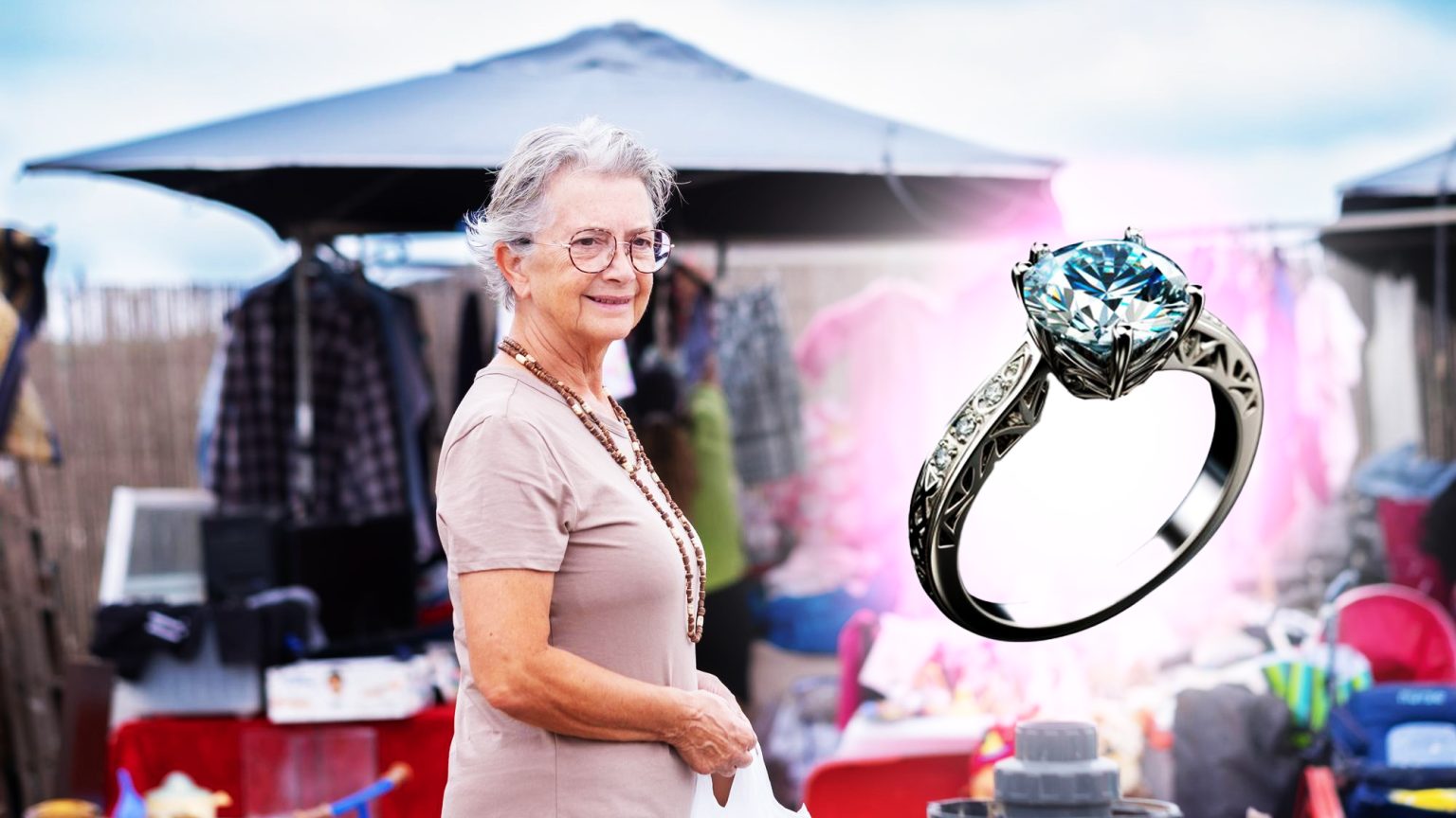 Elle paie une bague 13 euros dans une brocante : des années plus tard, l&rsquo;expertise révèle une valeur qui change sa vie