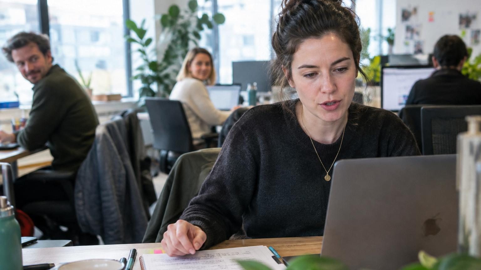 Elle parle toute seule lorsqu'elle travaille : contrairement aux idées reçues, les psychologues ont identifié plusieurs fonctions possibles de ce comportement