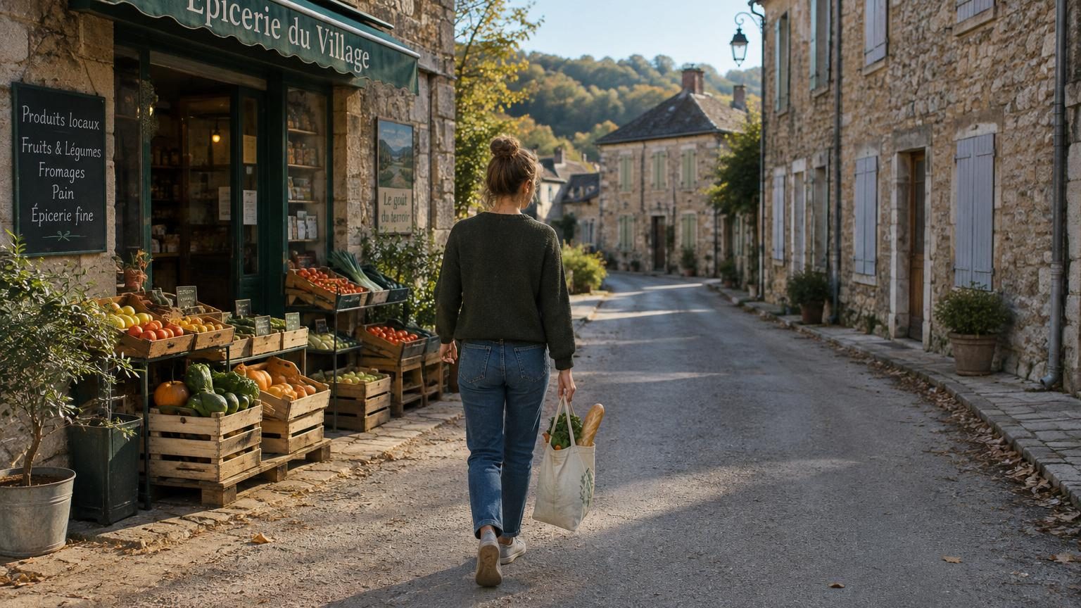 Elle quitte la grande ville à 27 ans pour un village presque désert : « Je paie environ 50 euros de courses par mois »
