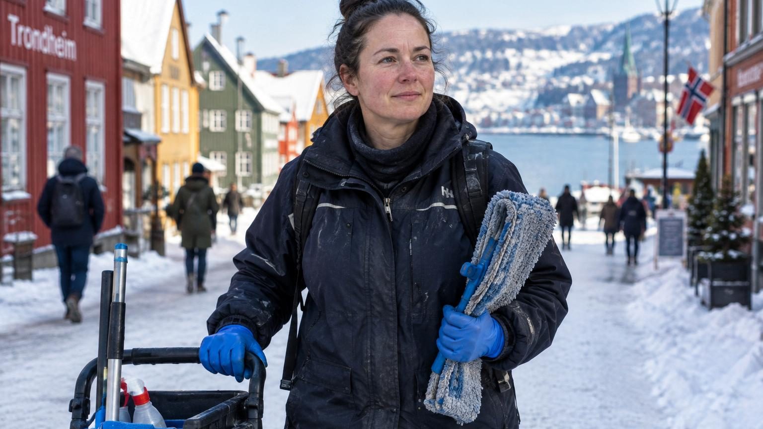 Elle quitte son emploi de femme de ménage pour la Norvège : « Je gagne en 2 heures ce que je gagnais en une journée complète »