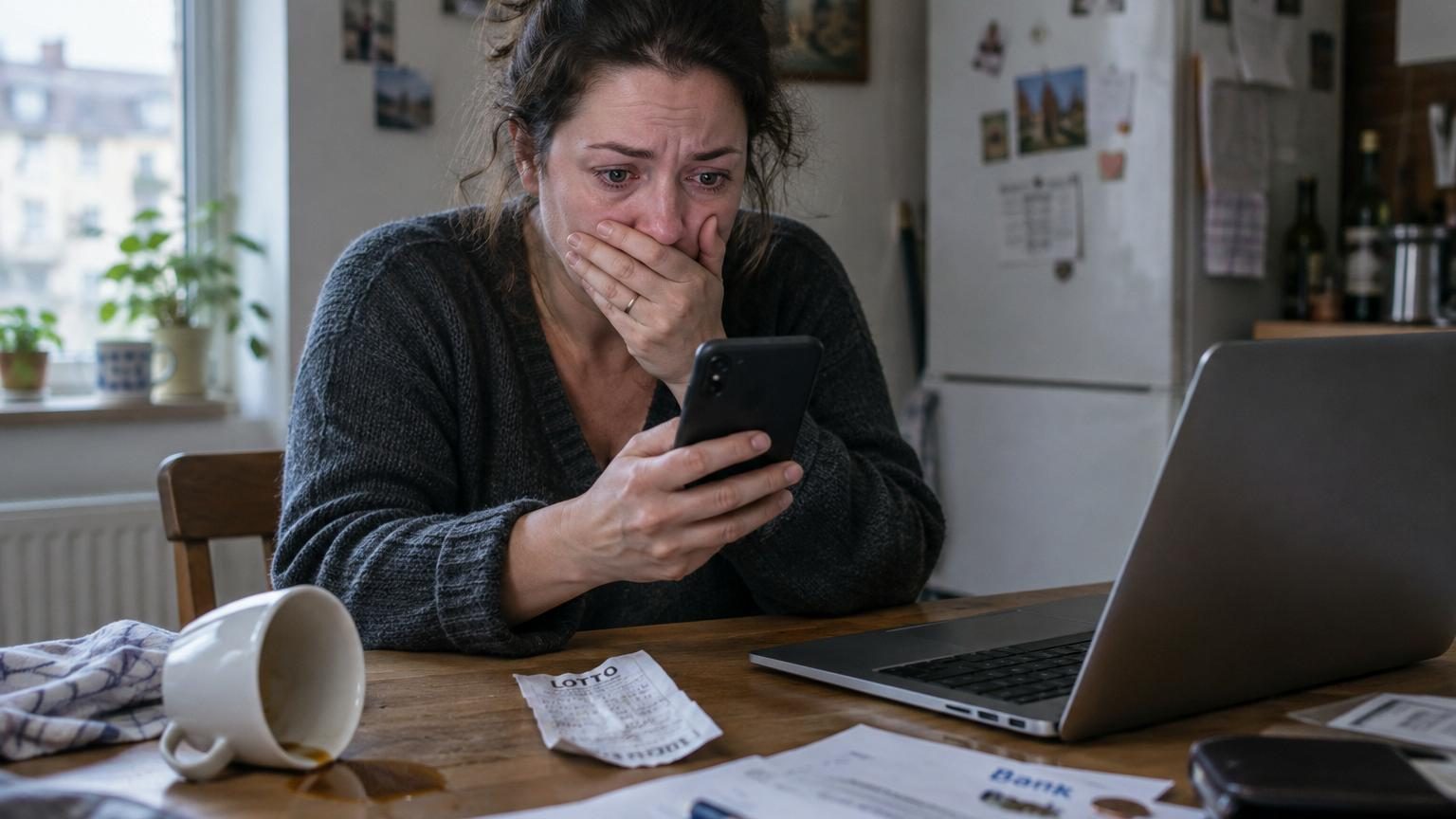 Elle remporte 71,5 millions d'euros à la loterie : une semaine plus tard, une simple application lui fait tout perdre