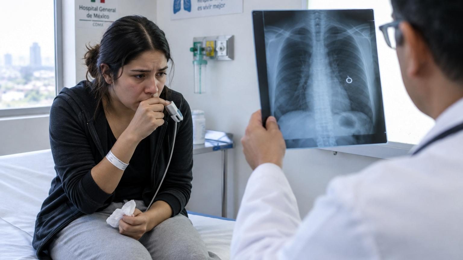 Elle tousse sans arrêt pendant des mois : à 26 ans, les médecins retrouvent son piercing de nez coincé dans ses poumons