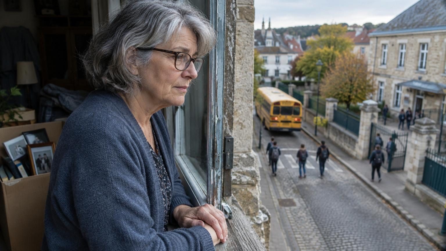 Elle travaille dans la rue où elle est née : à la retraite, Sabine doit quitter son logement de fonction
