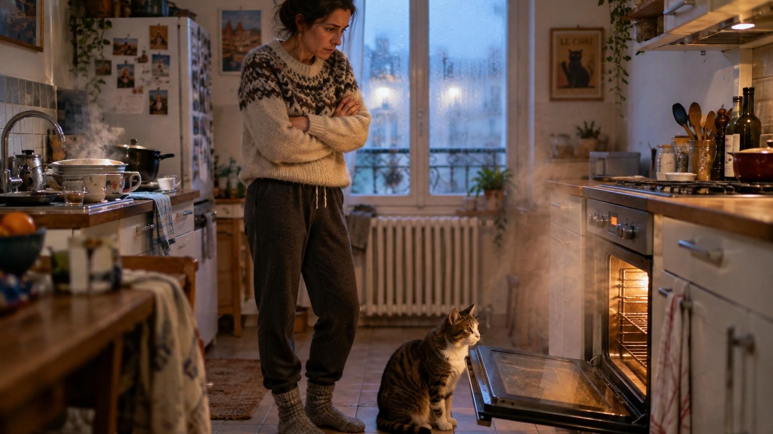 Elle utilise son four puis laisse la porte ouverte pour réchauffer la cuisine : un spécialiste explique pourquoi cette habitude est à éviter