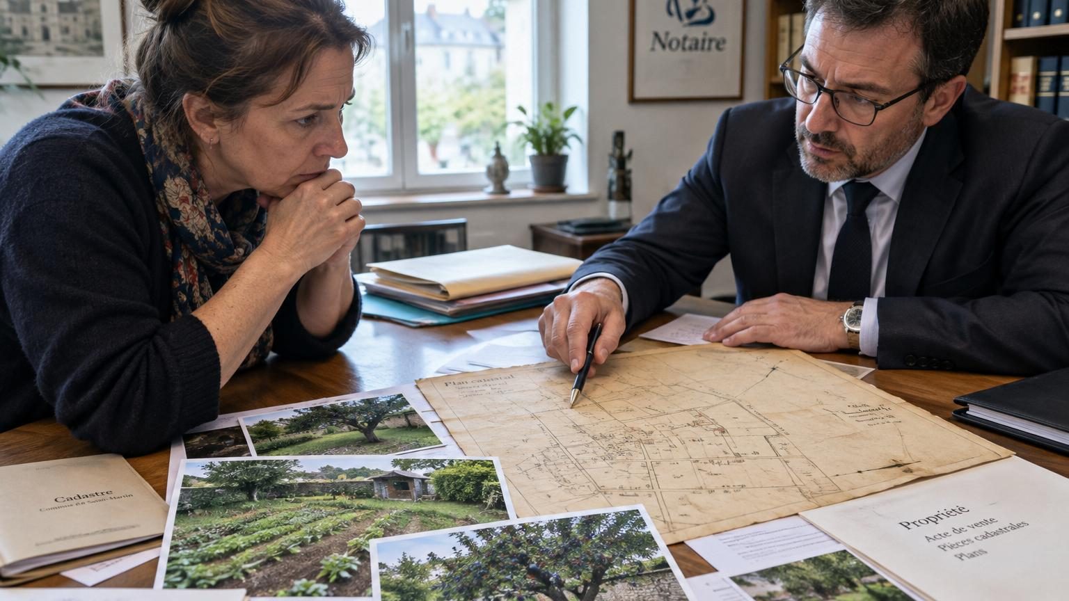 Elle utilise une petite partie du terrain derrière sa maison depuis plus de vingt ans : au moment de vendre, le notaire découvre un détail qui change toute la transaction