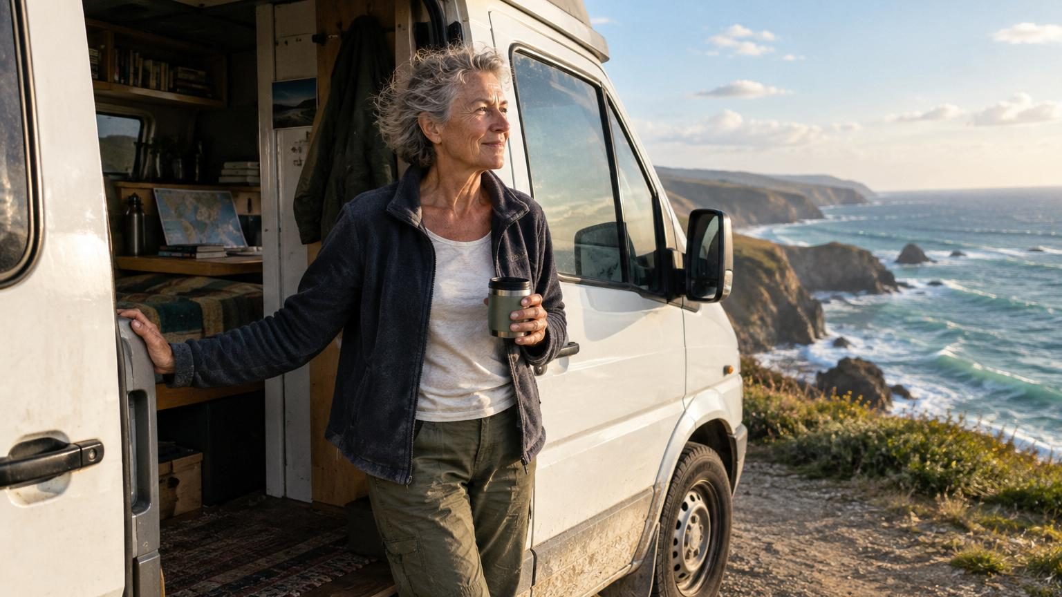 Elle voulait seulement partir quelques semaines en camping-car : six mois plus tard, cette retraitée de 71 ans avait complètement changé sa façon de vivre