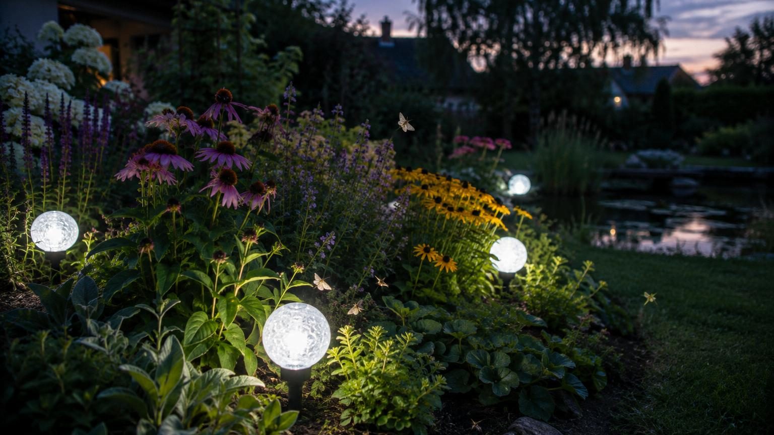 Elles éclairent le jardin gratuitement : les experts en protection de la nature alertent sur le danger mortel des lampes solaires dans les massifs
