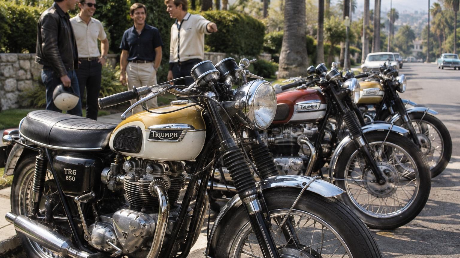 Elvis Presley a offert 9 motos Triumph à ses amis les plus proches : la marque les recherche encore aujourd'hui