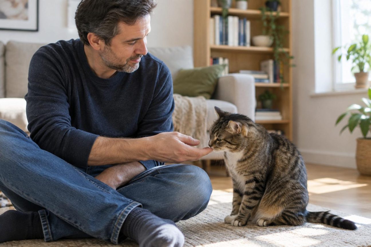 Emiliano Linardi, expert en comportement animal : « La personne préférée des chats est toujours celle qui respecte leurs limites et les rassure »