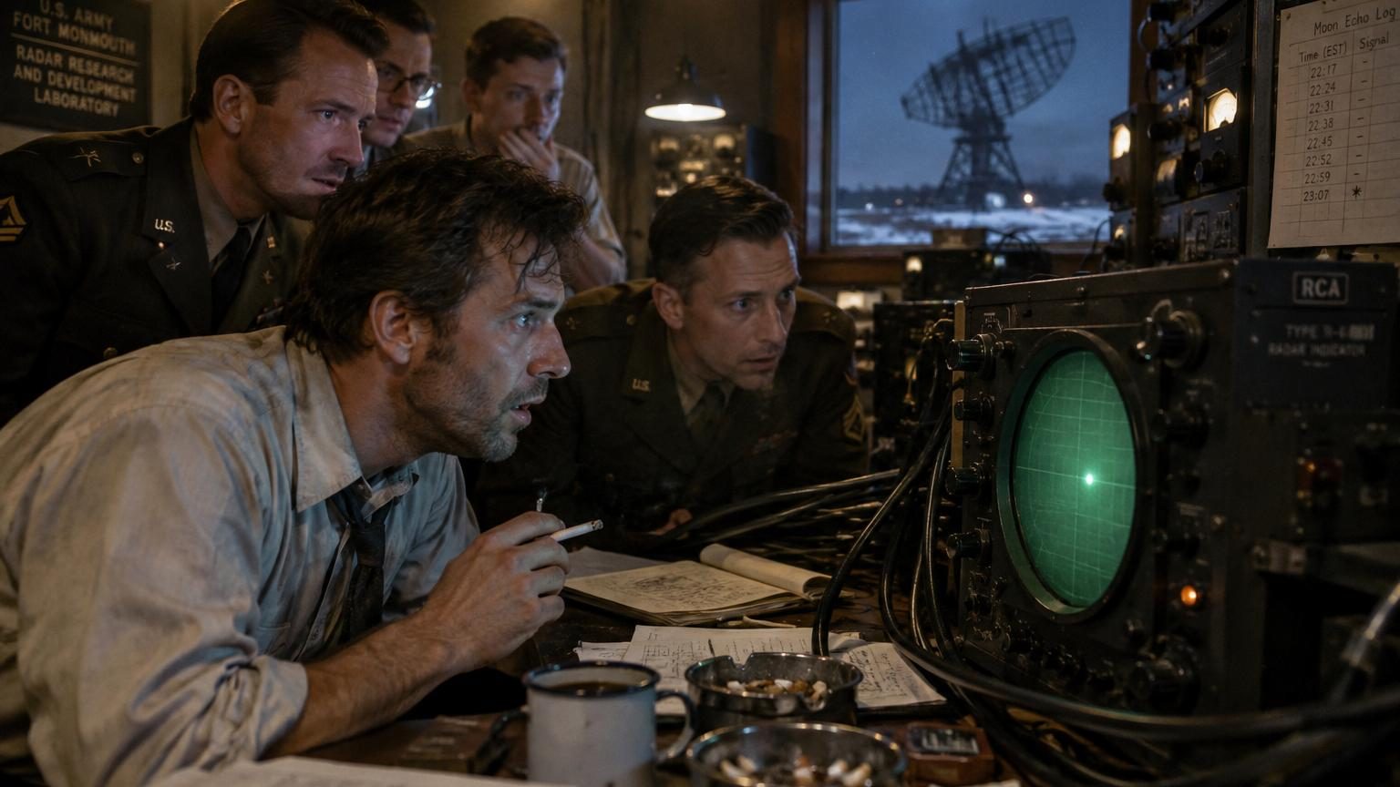 En 1946, l’armée américaine envoie une impulsion radar vers la Lune : 2,5 secondes plus tard, l’écho prouve ce que les physiciens pensaient impossible