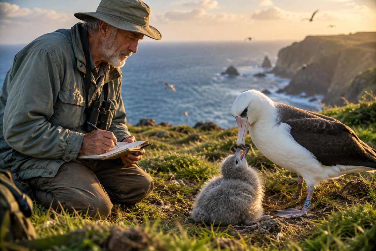 En 1956, un biologiste bague un albatros sur une île du Pacifique : 70 ans plus tard, l'oiseau nourrit encore ses poussins