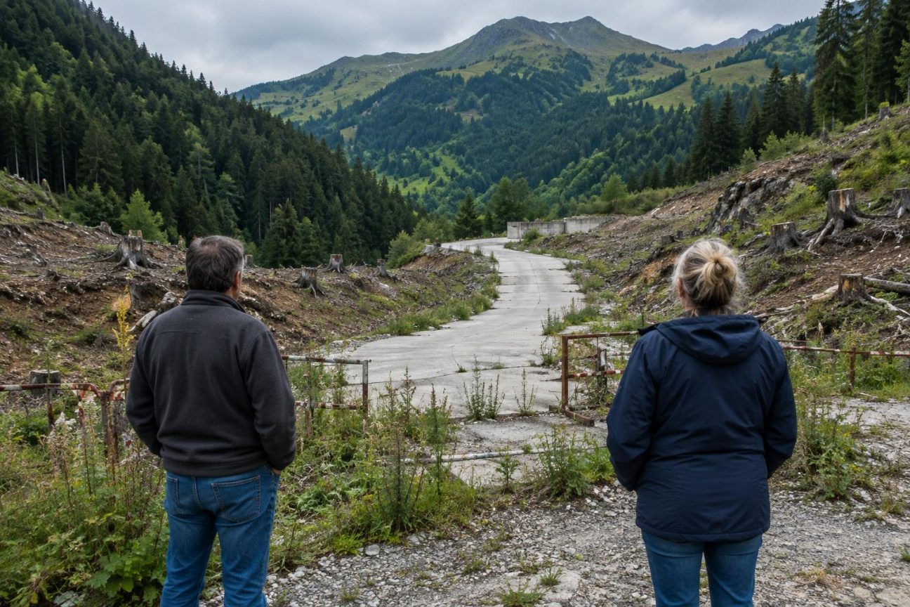 En 2007, un Center Parcs géant est promis en Isère : treize ans plus tard, il ne reste que des pistes bétonnées payées par l'argent public
